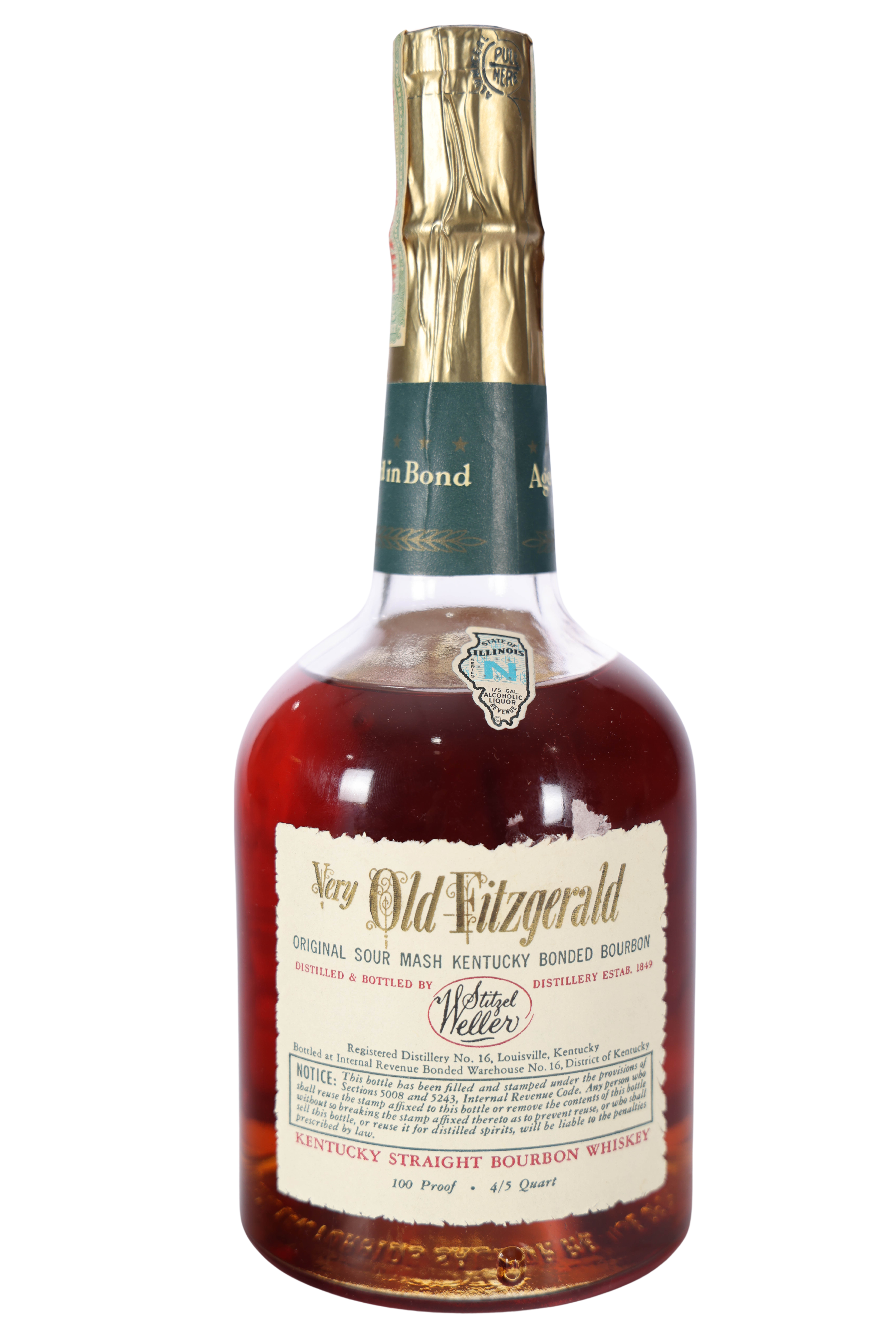 Very Old Fitzgerald 8 Year Bottled in Bond 1949-1957 | Rare